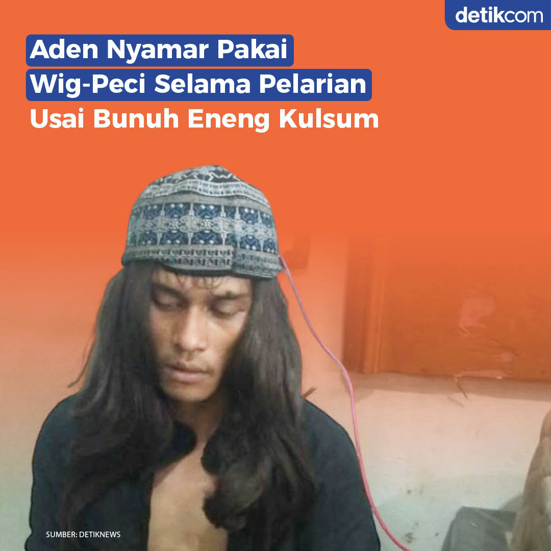 Pria berinisial R alias Aden (30) yang diduga membunuh wanita Sukabumi, Eneng Ku…