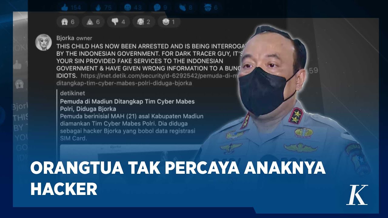 Diduga Hacker Bjorka, Penjual Es di Madiun Ditangkap Polisi