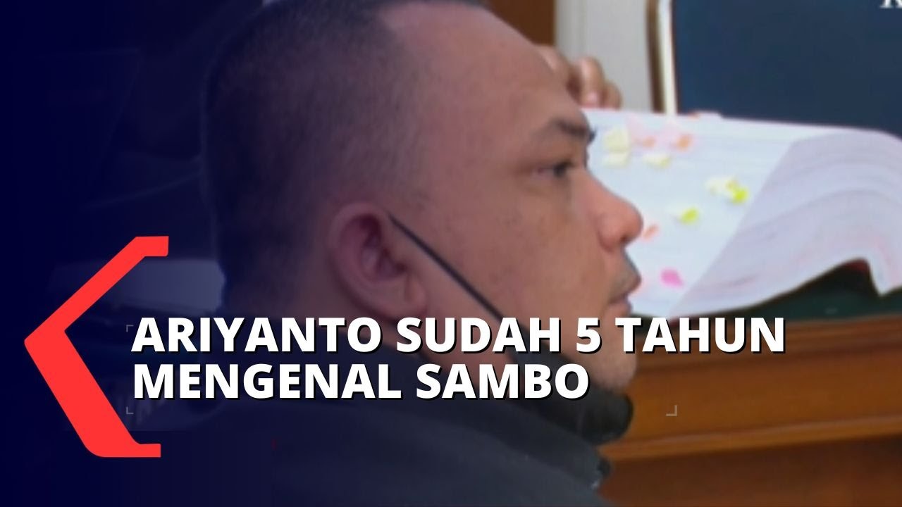Bersaksi di Sidang Irfan Widyanto, Ariyanto Sebut Sambo Tempramental