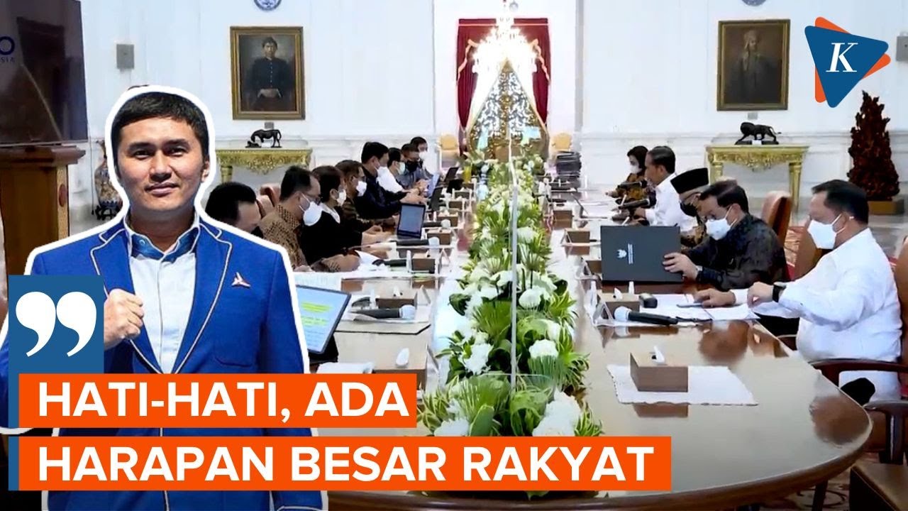 Demokrat Ingatkan Jokowi soal Reshuffle