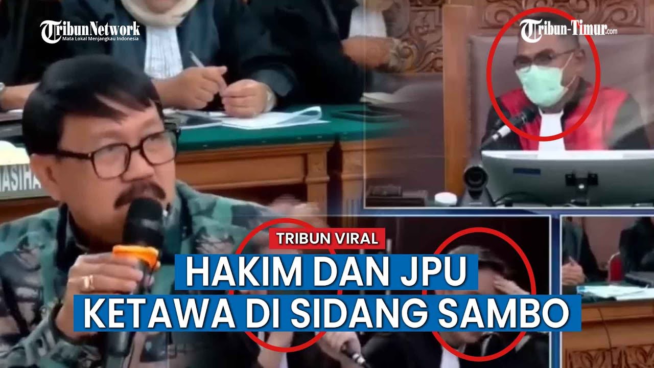 Detik-detik Hakim dan JPU Ketawa di Ruang Sidang Gegara Komen Saksi Ahli Pidana yang Ringankan Sambo