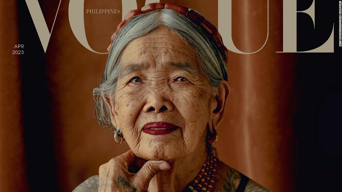 Apo Whang-Od, 106 tahun dari Filipina, adalah model sampul Vogue tertua yang pernah ada