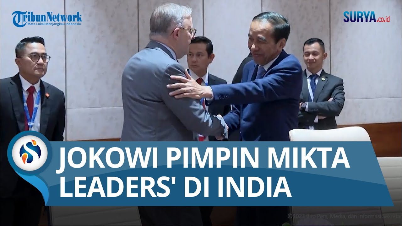 Jokowi Pimpin MIKTA Leaders’ di India, Ajak Kolaborasi Antarnegara
