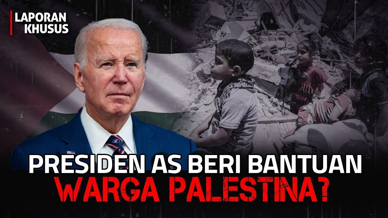Presiden AS Joe Biden Akan Beri Bantuan untuk Warga Palestina? | Laporan Khusus